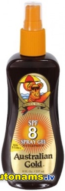 AG SPF 8 Spray gel - aizsardzībai saulē
